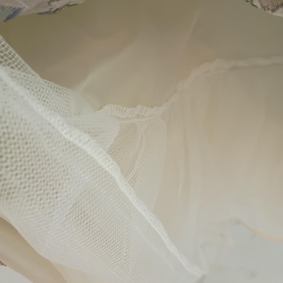 💋 Rare Editions Big Girls Floral Butterfly Brocade Dress NWOT - Picture 8 of 12